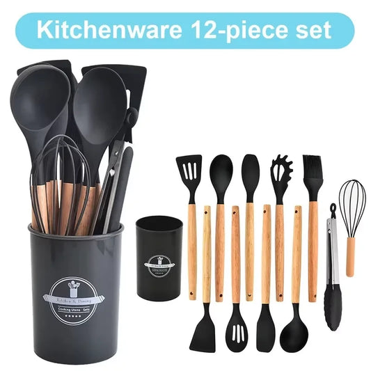Silicone Kitchen Utensil Set